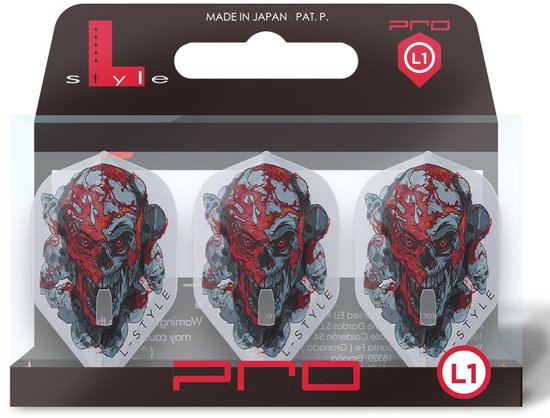 L-Style L1 Pro Ryan Searle V4 Clear White - Dart Flights van Merkloos — afbeelding 2