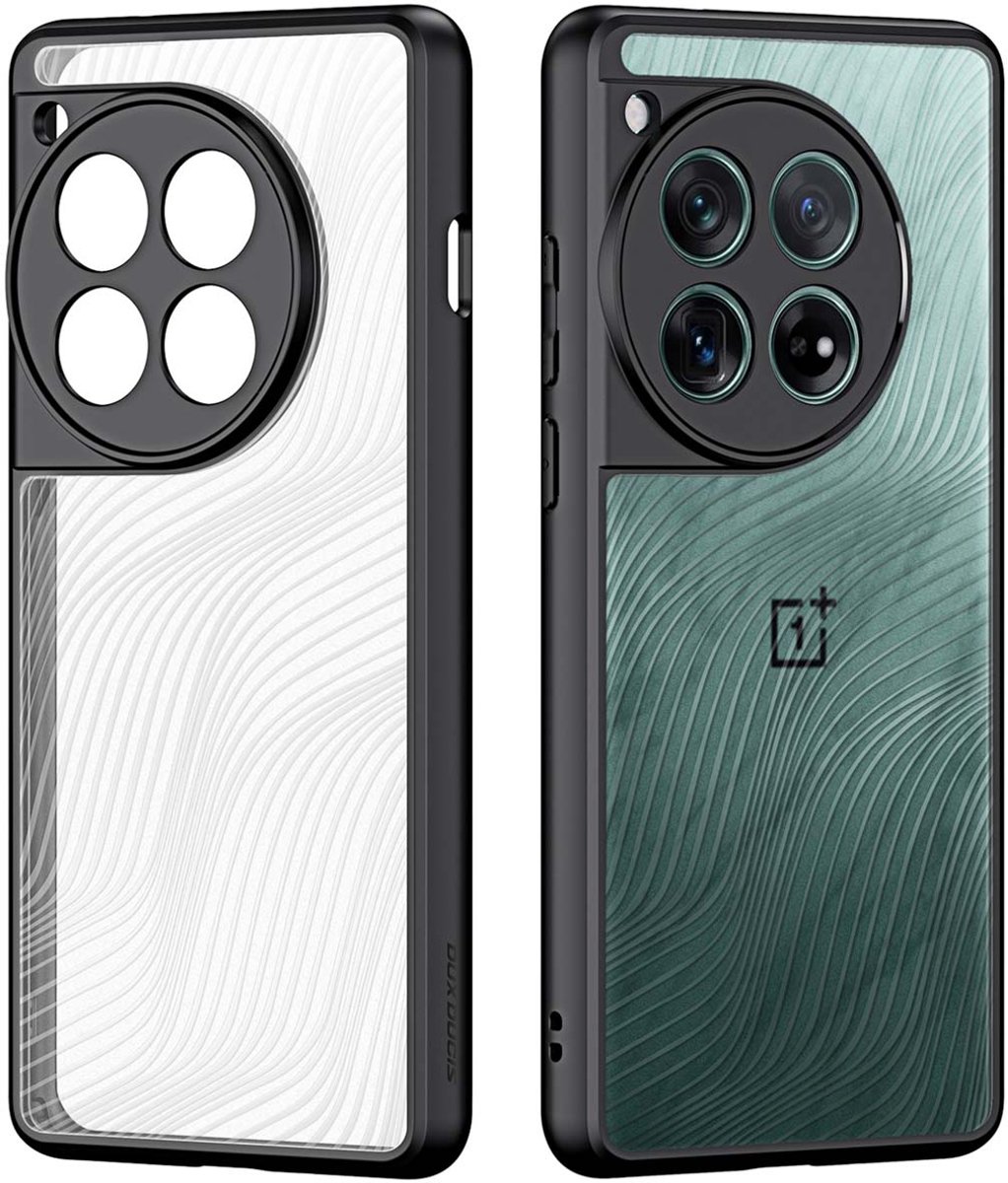 Dux Ducis Aimo Geschikt voor OnePlus 12 - Back Cover Case Zwart