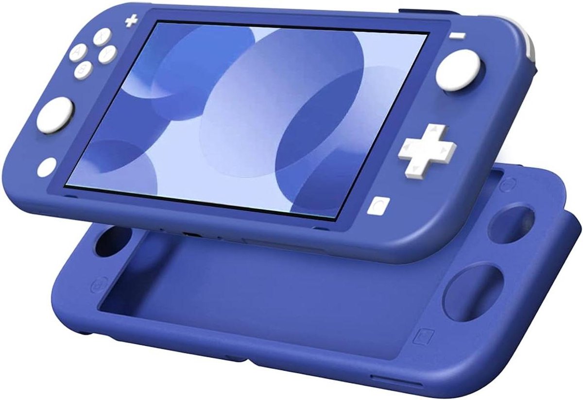 Beschermhoes voor Switch Lite console - Duurzaam en krasbestendig - Blauw