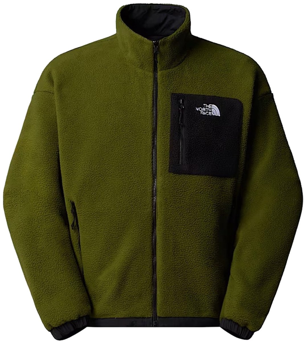 The North Face Yumiori Reversible Fleece Vest Heren XL Donkergroen