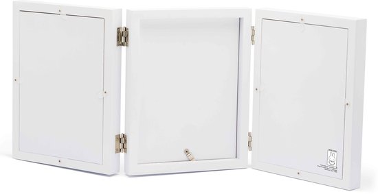 Dooky x Nijntje Triple Frame Large - 2D Baby Hand- & Voetafdruk Lijstje - Persoonlijk Kraamcadeau van Dooky — afbeelding 2
