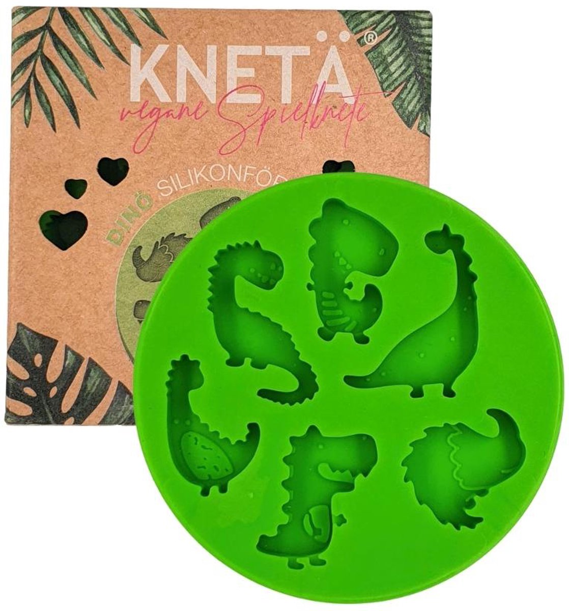 KNETA Speelklei Silicone Vorm - Dino