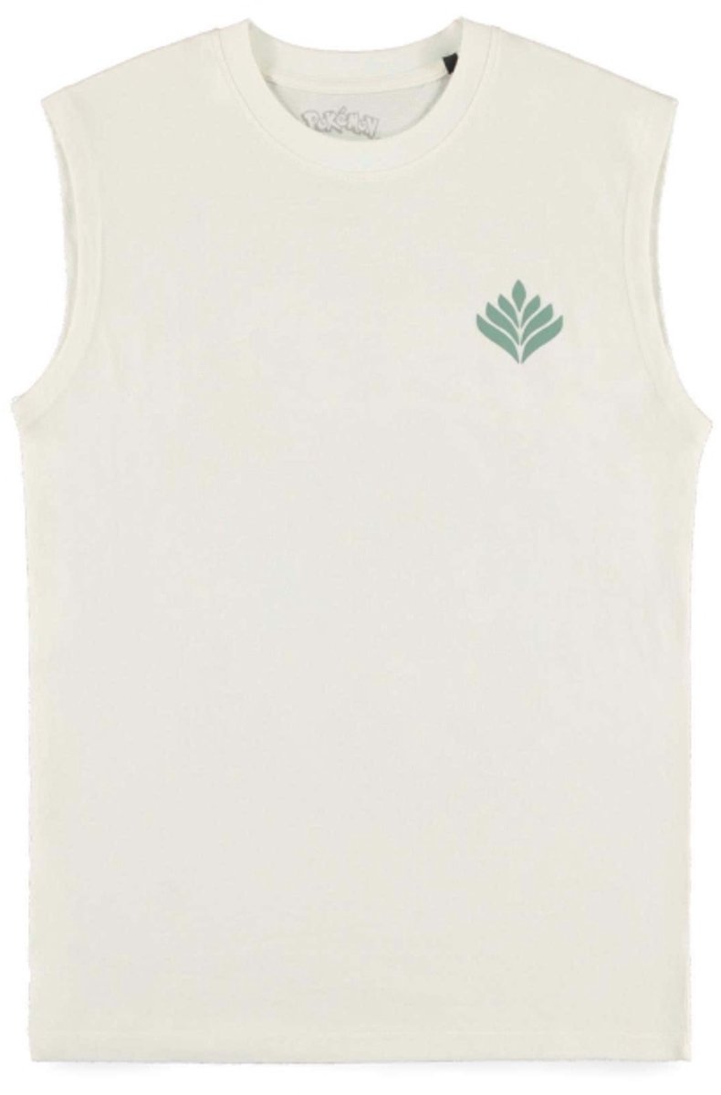 Pokémon - Bulbasaur Tanktop - L - Gebroken wit