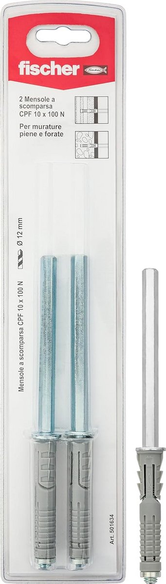 Intrekbare Plankdragers voor Gelamineerde Planken - 20 Stuks