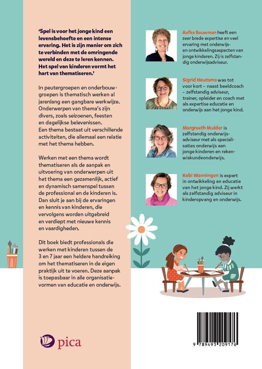 Van thematisch werken naar thematiseren - back cover