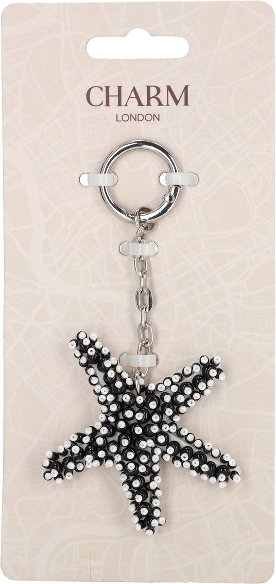 Charm London BALI Bag Charm - Zwart