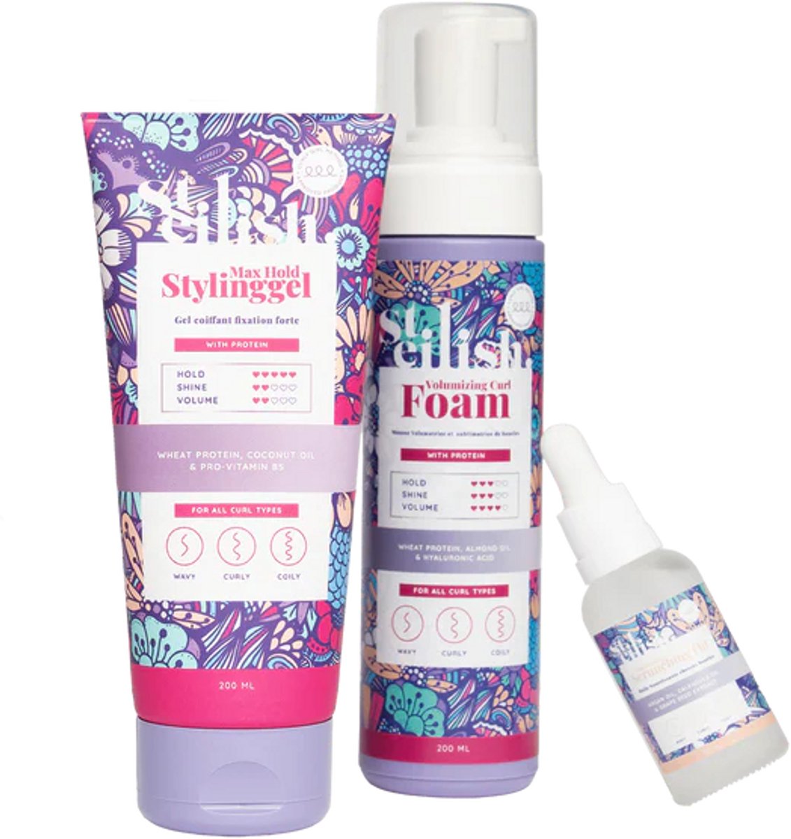 Steilish - Control & Shine – Curly & Coily