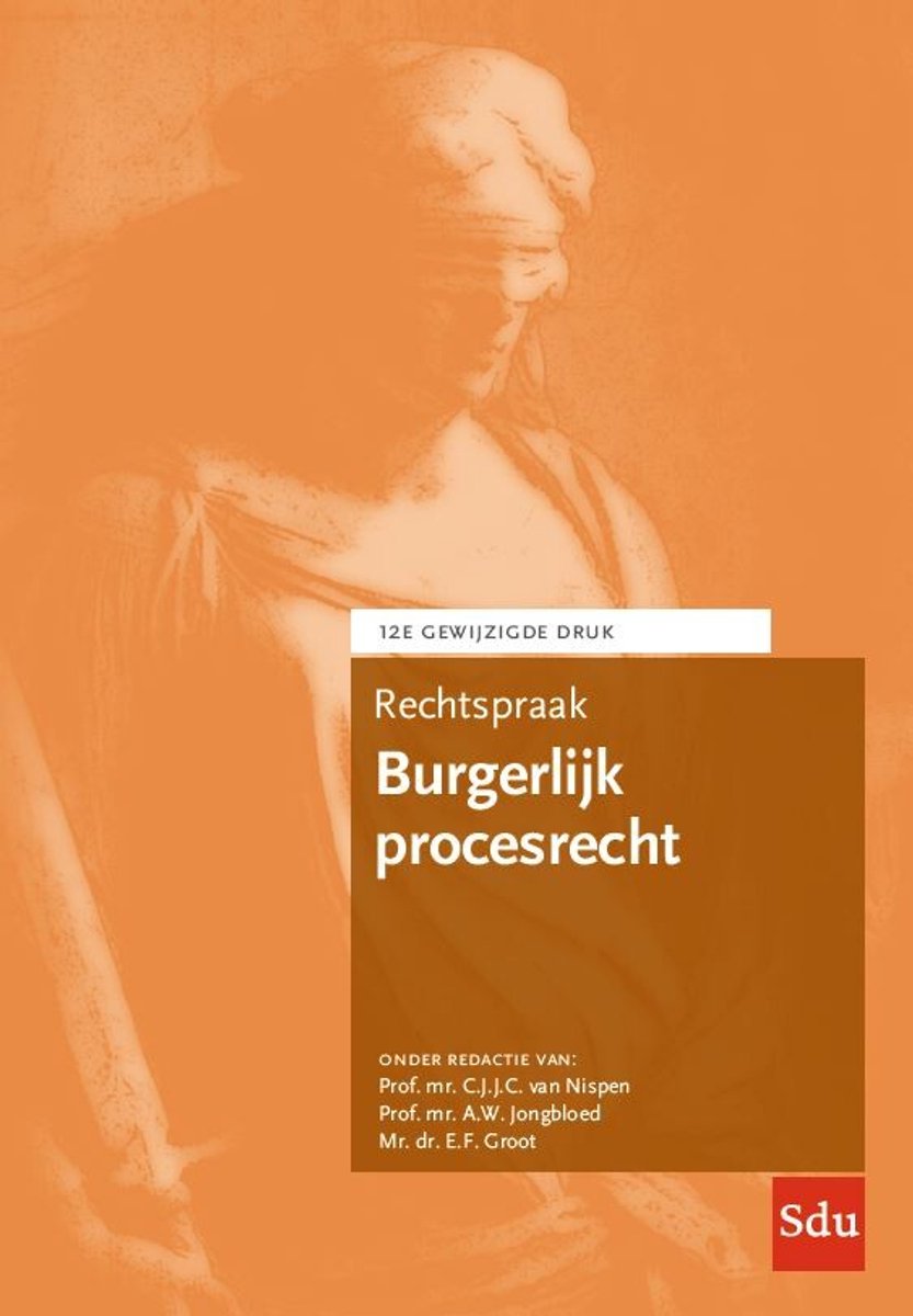 Omslag van Rechtspraakreeks - Rechtspraak Burgerlijk procesrecht