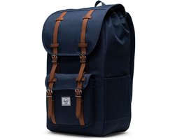 Herschel laptoprugzak / Rugtas / Schooltas - 15 inch - Little America - Blauw