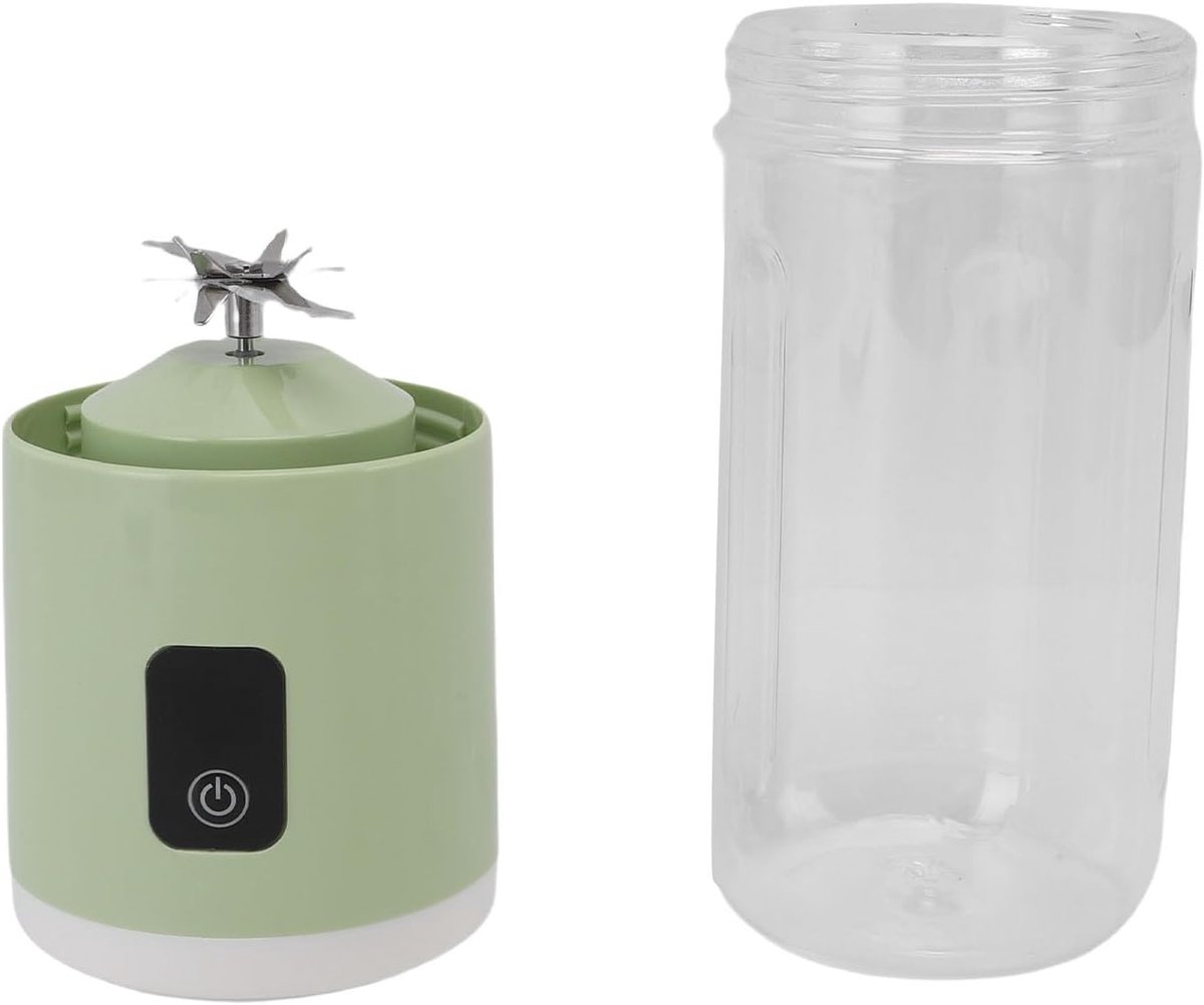 Draagbare Blender - Mini Blender - Smoothies Maken - USB Oplaadbaar - 500 Ml - Groen