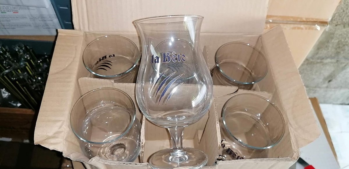 Bierglazen Set - Drinkglazen - Bier Proeven - Zeldzaam Ontwerp - 25 cl - Helder