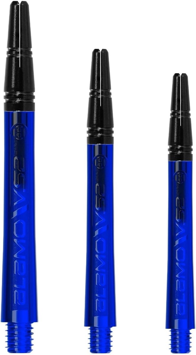 Dart Shafts Kort - Pijltjes Accessoires - Precisie Werpen - Duurzaam Materiaal - 11 x 7 x 1 cm - Blauw