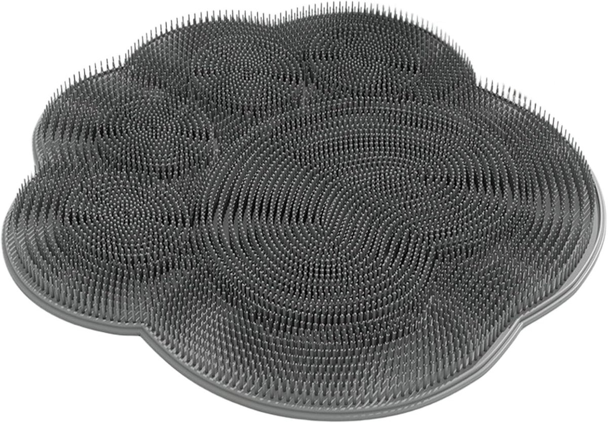 Douche Voet Scrubber - Siliconen Mat - Voetverzorging - 500 Borstelharen - 30x30cm