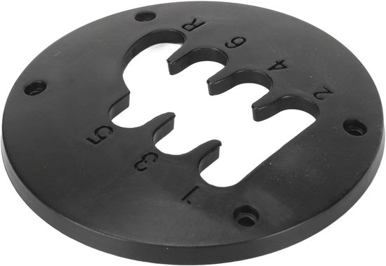 Schakelplaat Upgrade Kit - Versnellingspook Modificatie - Realistische Race Sim - Kortere Pookbeweging - 75mm Hendel - Zwart — afbeelding 3