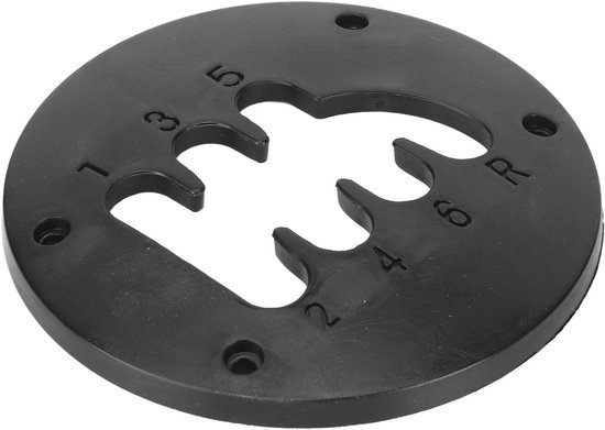 Schakelplaat Upgrade Kit - Versnellingspook Modificatie - Realistische Race Sim - Kortere Pookbeweging - 75mm Hendel - Zwart — afbeelding 5