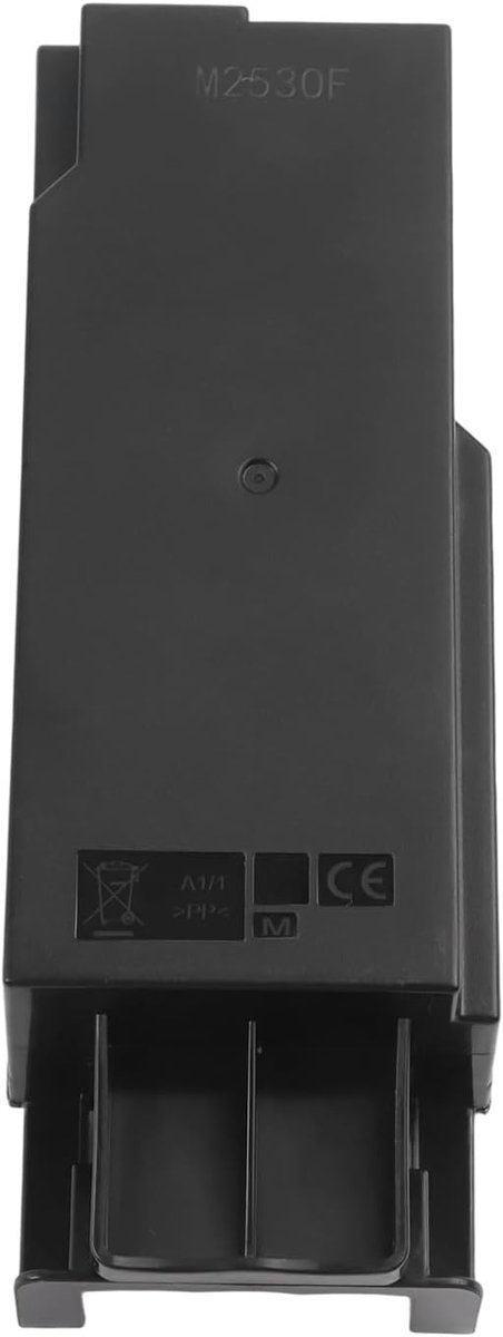 Inkt opvangbak - Onderhoudscartridge - Printeronderhoud - Met chip - 19x8x7 cm - Zwart