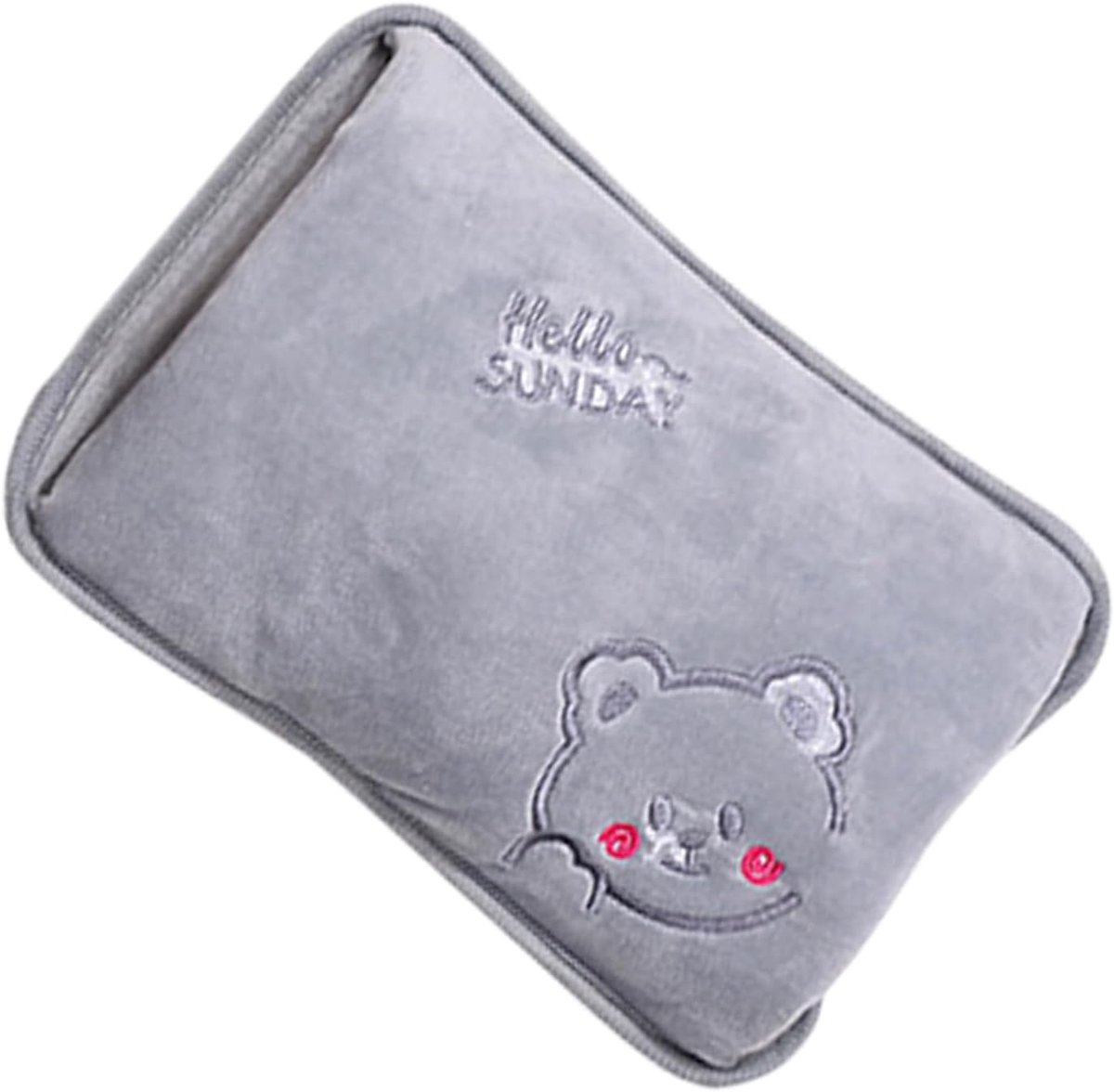Elektrische Warmwaterkruik - Oplaadbare Handwarmer - Warmte Therapie - Veilig Opladen Zonder Water - 27 x 19 cm - Paars