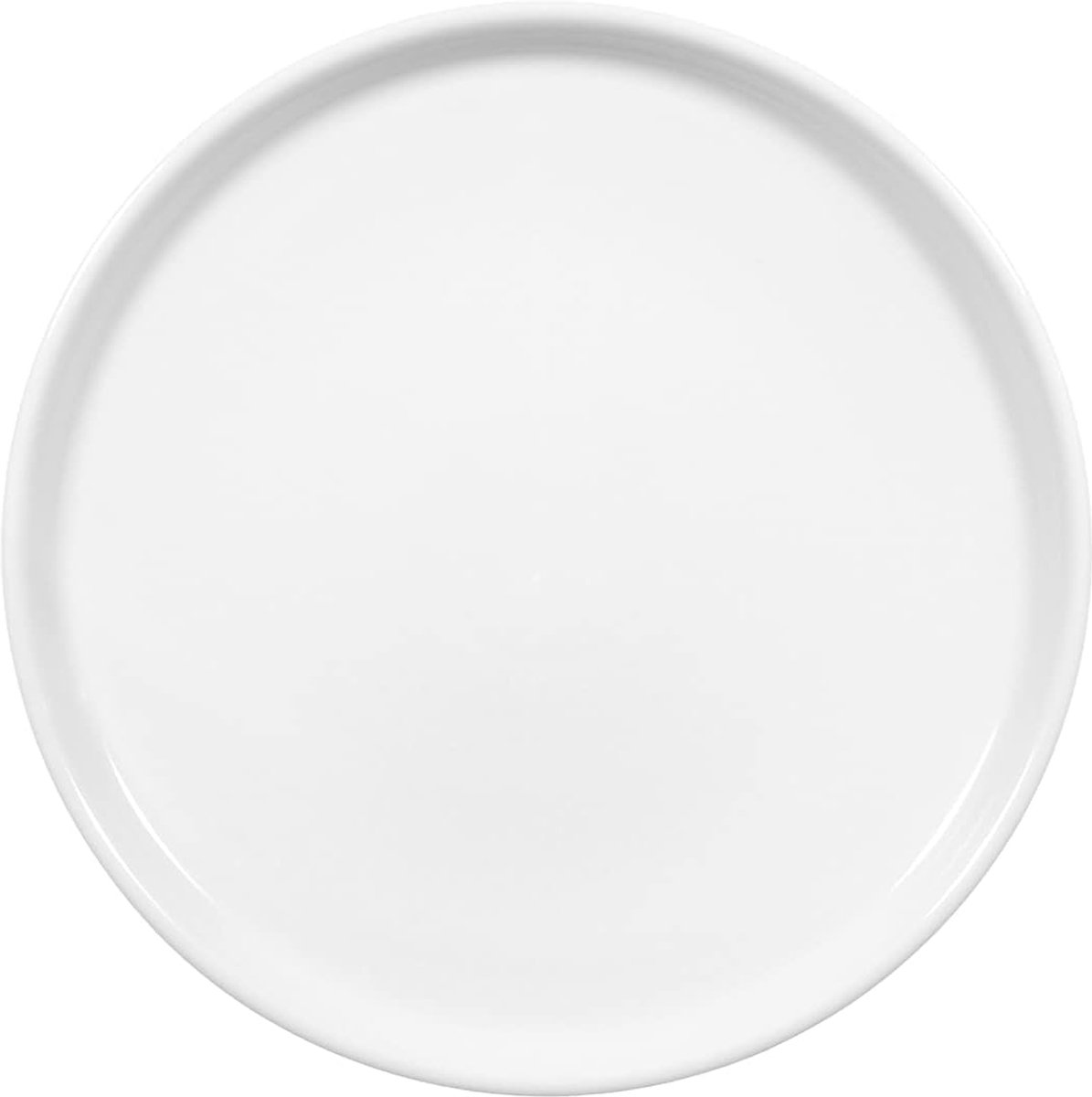 Pizzaborden Set - Dinerborden - Pizza Serveren - Groot formaat - 30cm Diameter - Wit