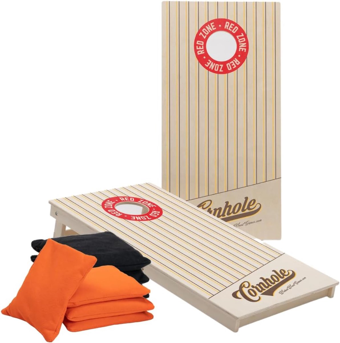 Cornhole Set - Toss Spel - Buiten Spelen - Officieel Formaat - 120x60cm - Houtkleur