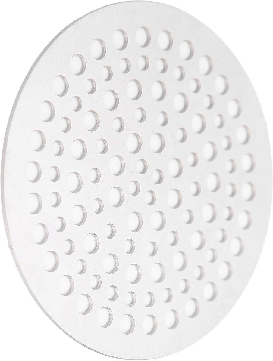 Ronde Afvoerputje - Riool Filter - Snelle Drainage - Anti-verstopping Geurpreventie - 68 Mm Diameter - Zilver