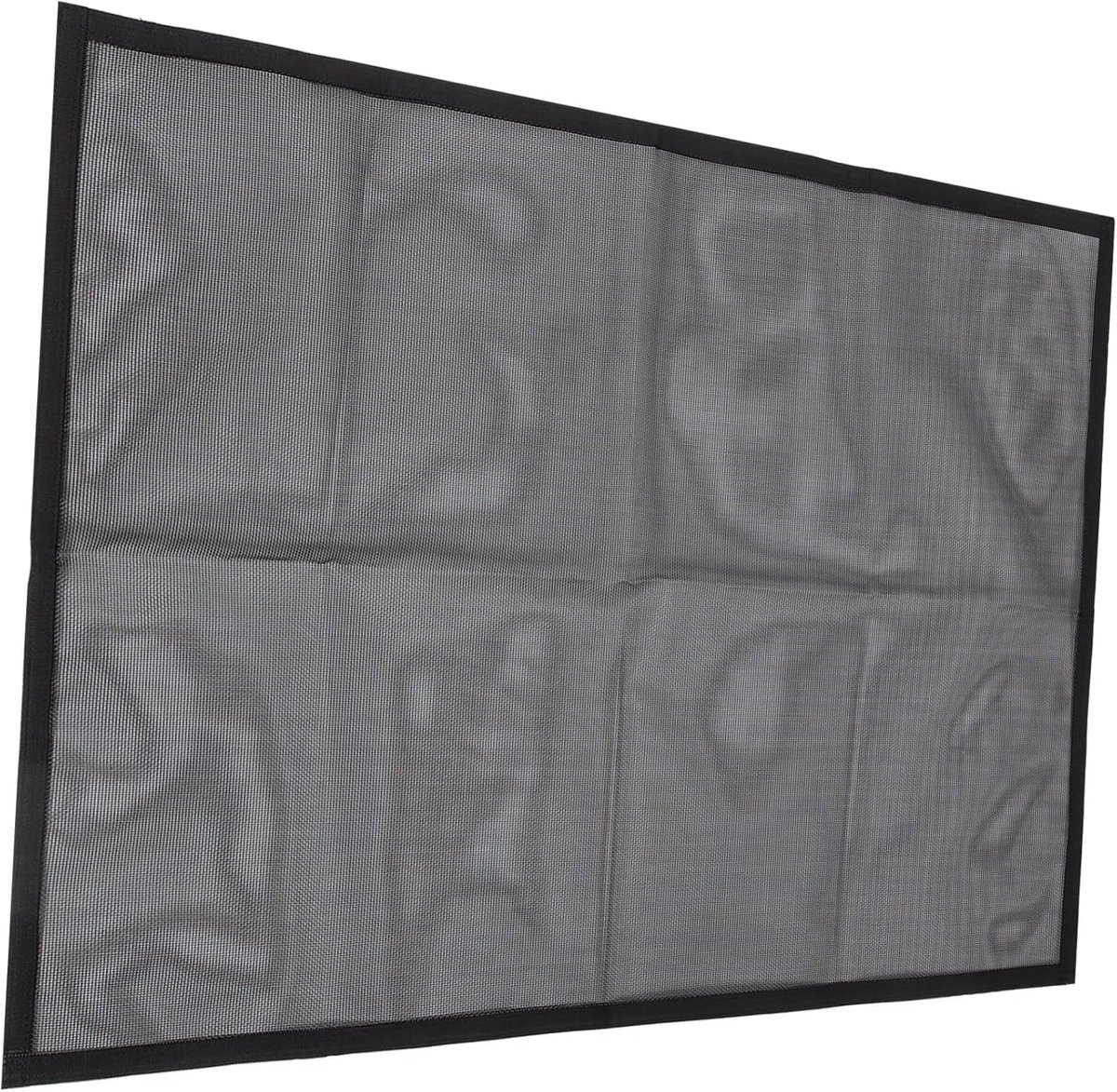 Haard Scherm - Vonken Vanger - Veiligheid Haard - Ademend Mesh - 114 x 74 cm - Zwart