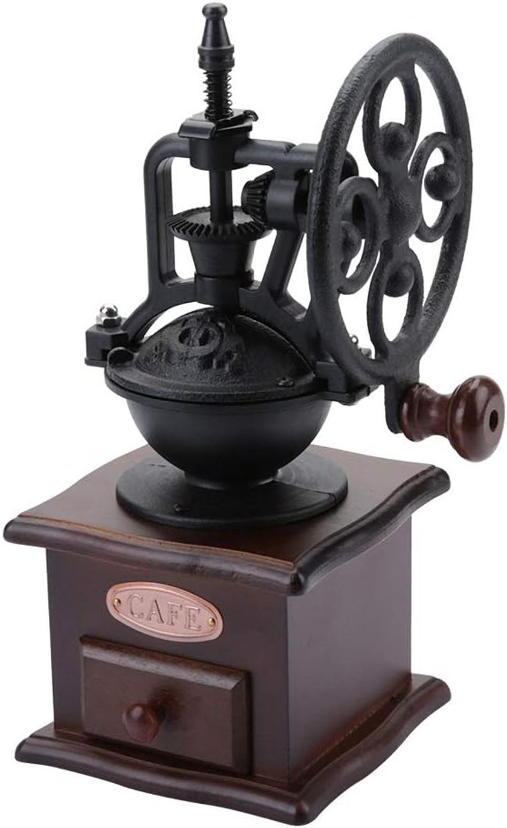 Handmatige Koffiemolen - Koffieboon Slijper - Verse Koffie - Instelbare Maalgraad - 7x7x7 cm
