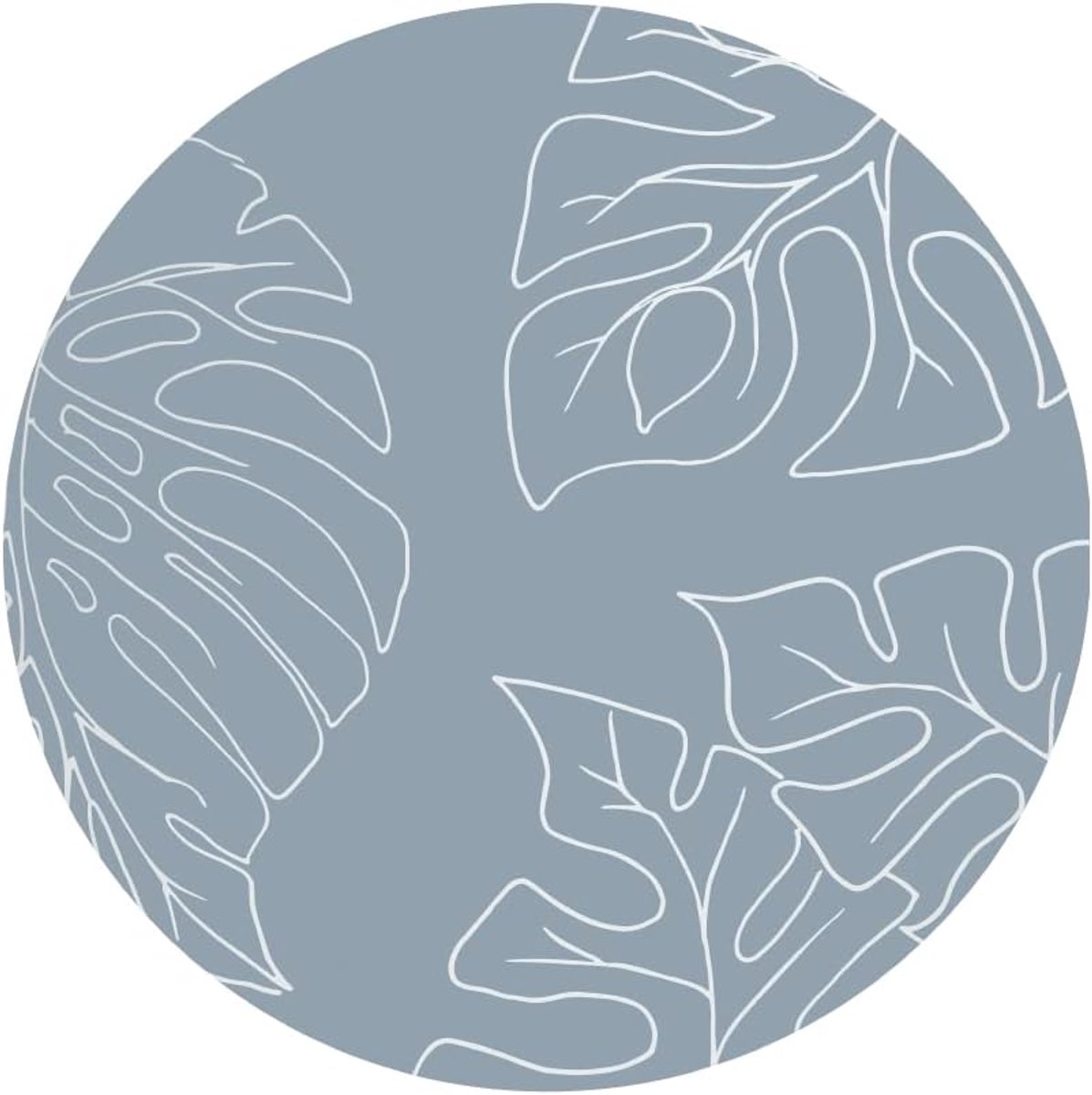 Rond Vloerkleed - Speelkleed Baby - Bescherming Vloer - Waterdicht Vlekbestendig - 105x105