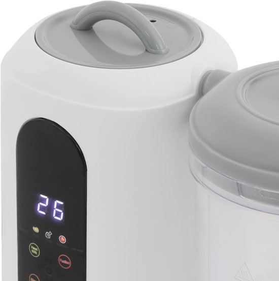 Elektrische Keukenmixer - Keukenmachine Multimixer - Snel Ingrediënten Bereiden - 450W Krachtige Motor - 400ml Inhoud - Wit — afbeelding 2