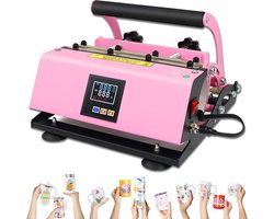 Tumbler Hittepers - Mok Pers - Bekers Personaliseren - Smart Control Paneel - 11-30oz Bekers - Zwart