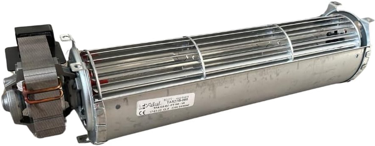 Pelletkachel Ventilator - Kachel Onderdeel - Verwarmingssysteem - Efficiënte Luchtcirculatie - 54 x 29 x 11 cm
