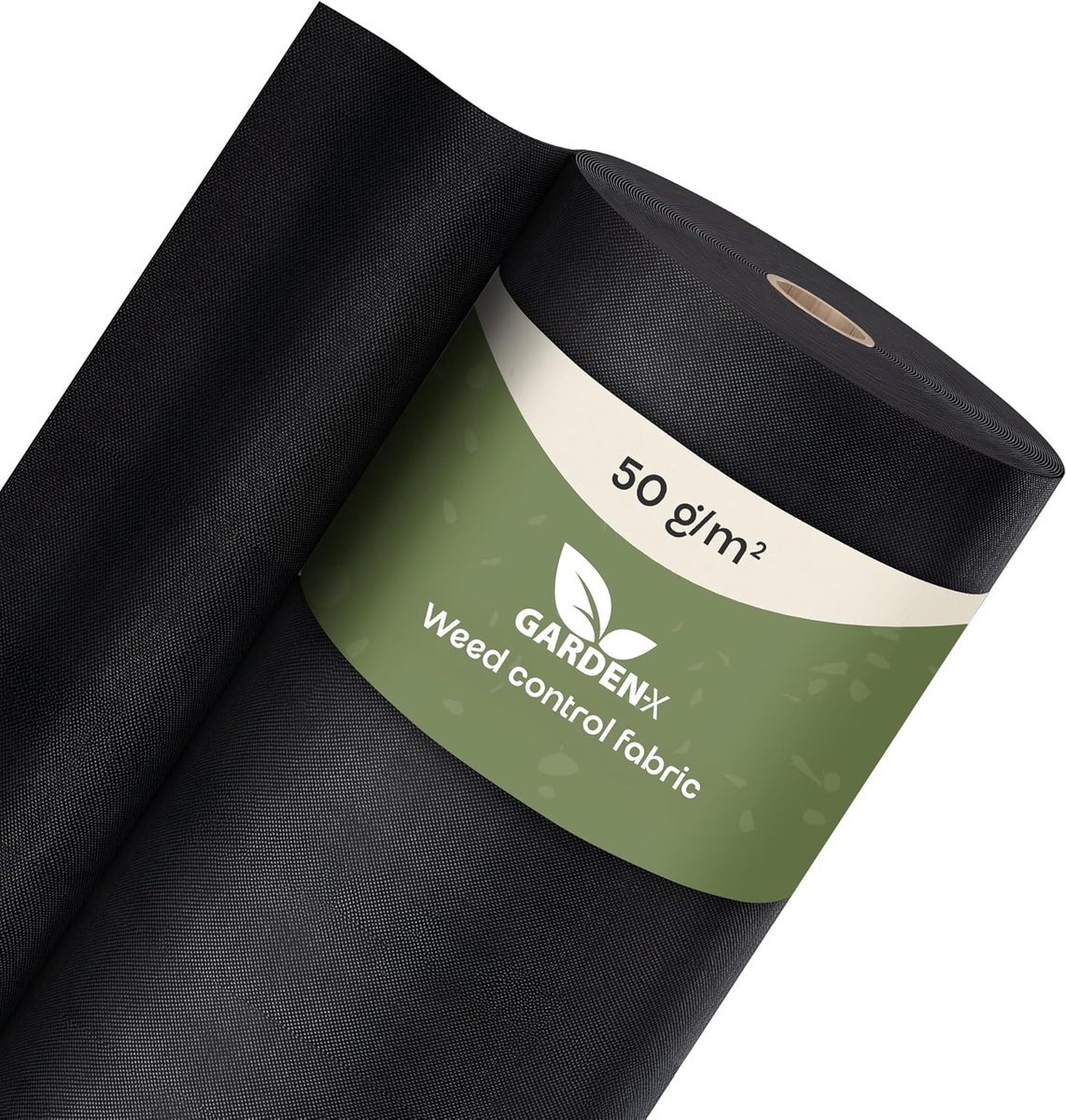 Onkruiddoek Tuin - Werdeldoek Gronddoek - Onkruid Vrij Houden - Waterdoorlatend UV Bestendig - 1.1 x 50 Meter - Zwart