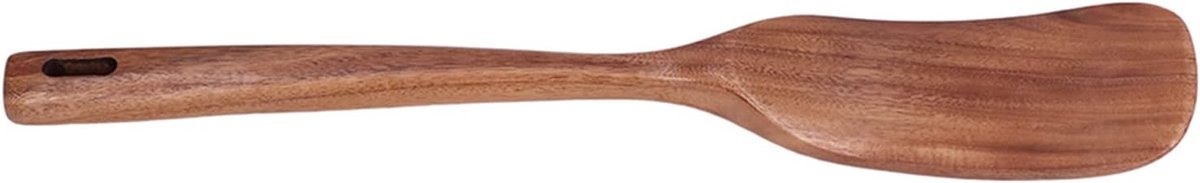 Houten Spatel - Keukenhout Schep - Koken Bakken - Lange Handgreep - Natuurlijk Hout