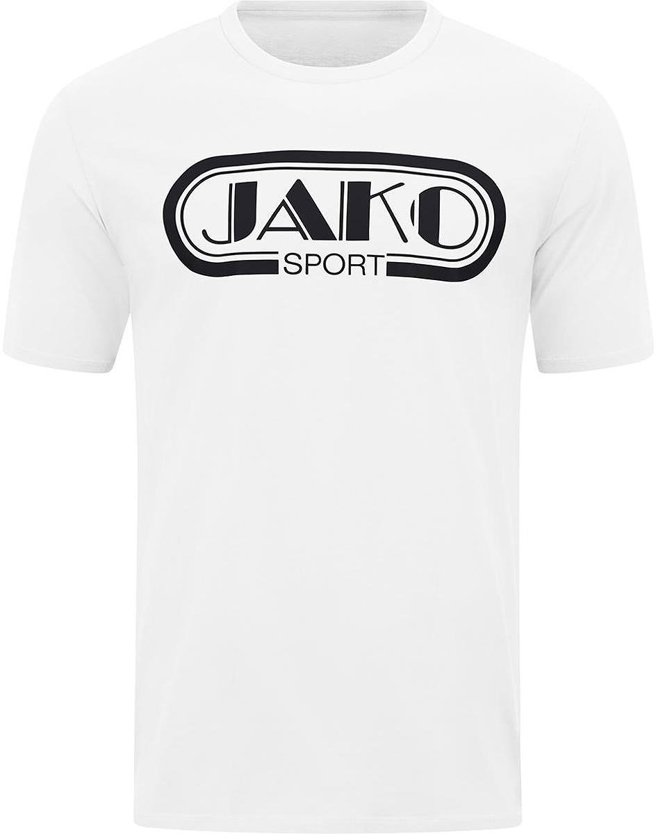 Jako Retro T-Shirt Heren - Wit | Maat: S