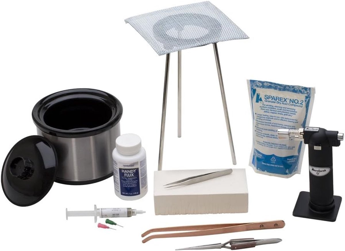 Soldeer Starter Set - Sieraad Soldeer Kit - Solderen Sieraden Maken - Complete Gereedschap Collectie