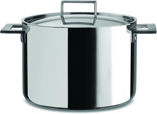 Pastakoker Inzetstuk - Kookmand - Pasta Koken - Vaatwasmachinebestendig - 24 cm - Staal van Merkloos — afbeelding 3