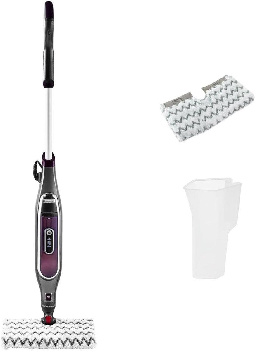 RONN® Stoomreiniger vloer - Stoomreiniger - Stoomreinigers - Grijs- 10cm x 11cm x 119cm