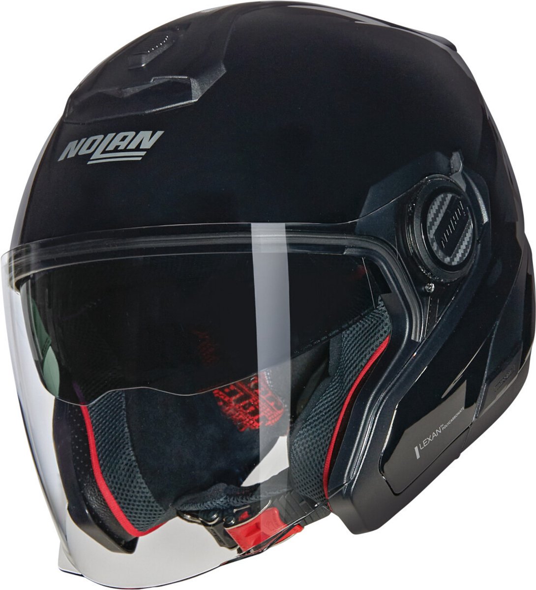 Nolan N40-5 06 Classico 301 Zwart Glossy Jethelm - Helm