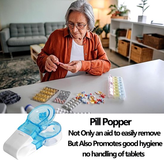 Pill Puncher - Pillen uitdrukker - Tablet Pusher - Pillenuitdrukker ...