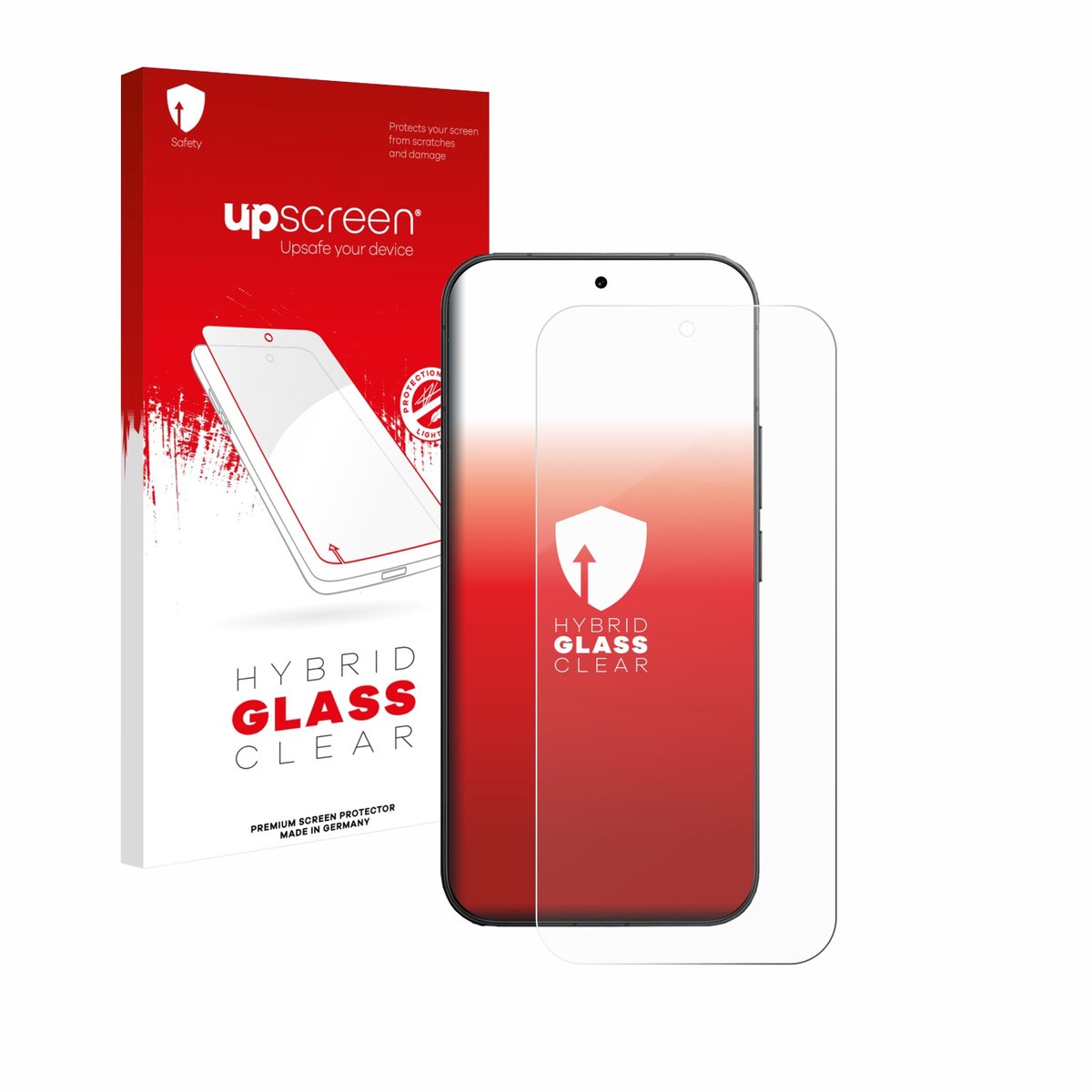 upscreen - Screenprotector voor Vivo V70 - Folie Beschermfolie Beschermglas transparant