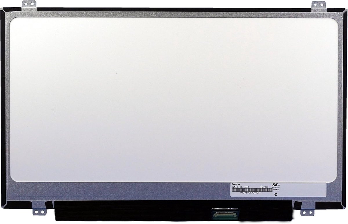 Laptop Scherm Vervanging - HD LED Paneel - Beeldscherm Reparatie - 30 Pins Connector - 14 Inch
