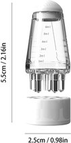 Scalp Olieapplicator haarolie applicator fles voor de hoofdhuid, wortelkam, applicator fles hoofdhuid olie applicator haarolie oliedispenser haarroller bal massageapparaat