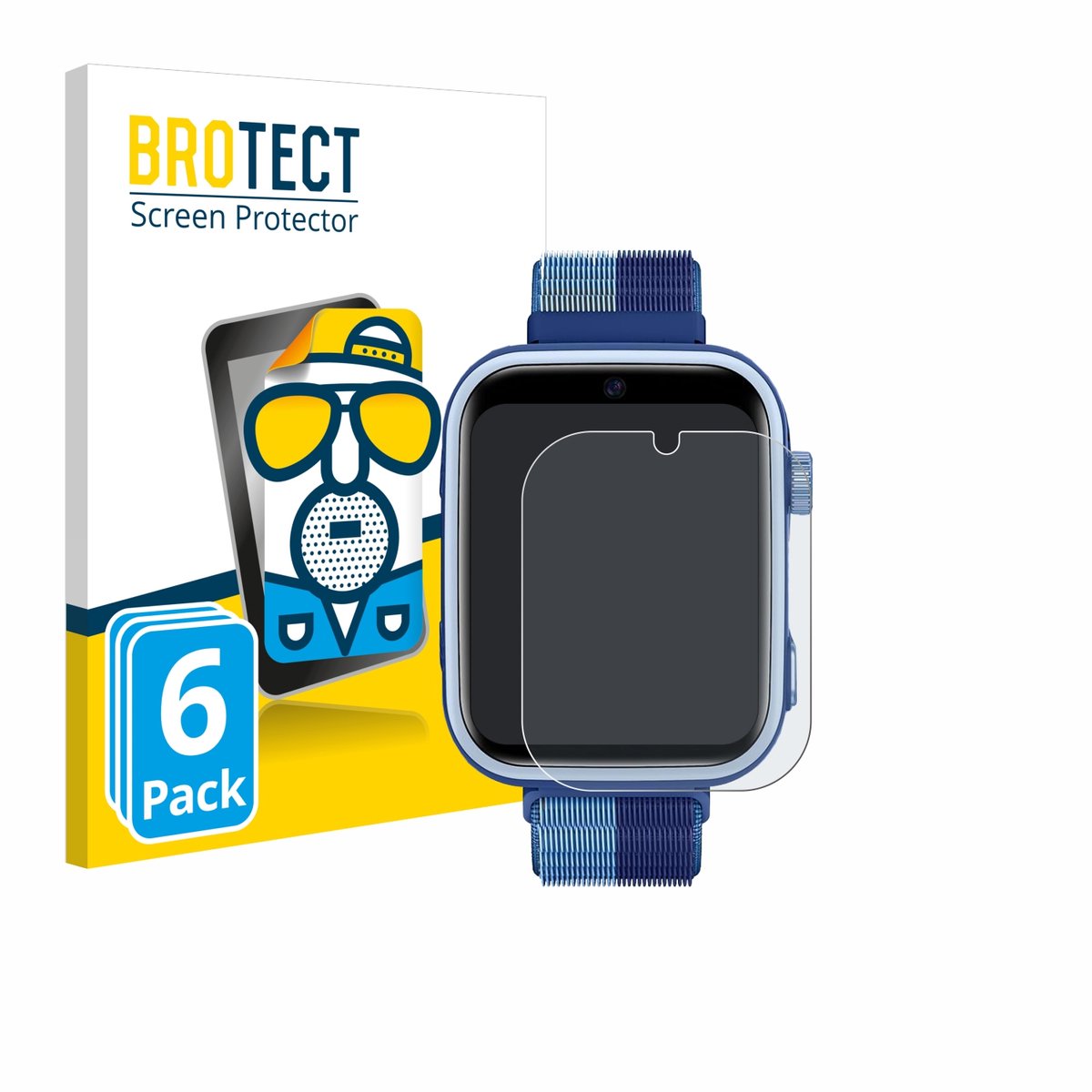 BROTECT - Screenprotector voor Oliimptek T45 - Folie Beschermfolie matte 6 Stuks