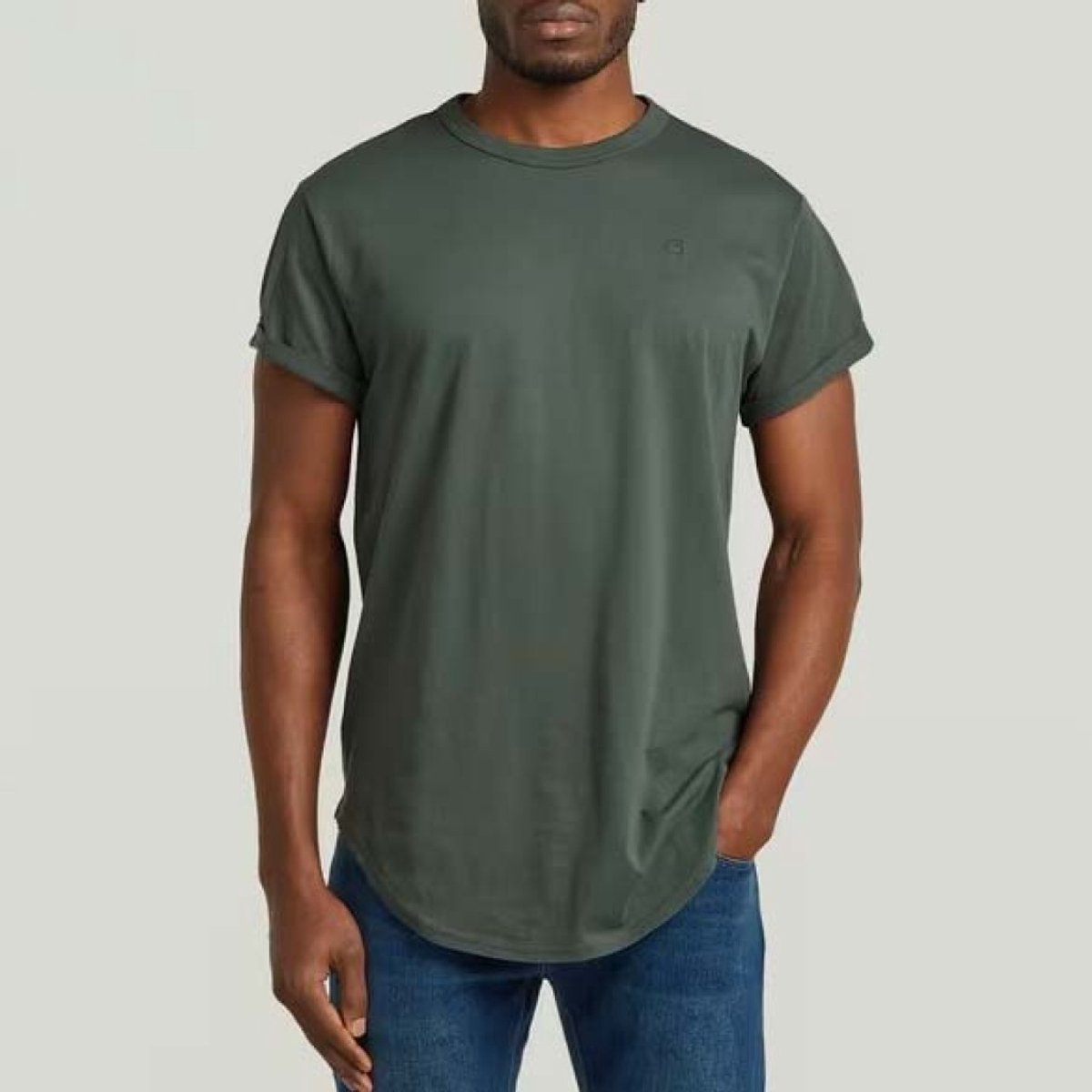 G-Star Ductsoon relaxed r t ss Heren T-shirts Zilver