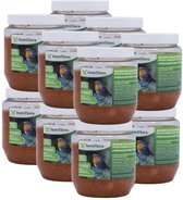 Famiflora vogelpindakaas bosvruchten 12x 350GR - Pindakaas voor vogels - Met bosvruchten voor een lekkere smaak die vogels aantrekt - Geschikt voor alle tuinvogels zodat je tuin vol leven komt