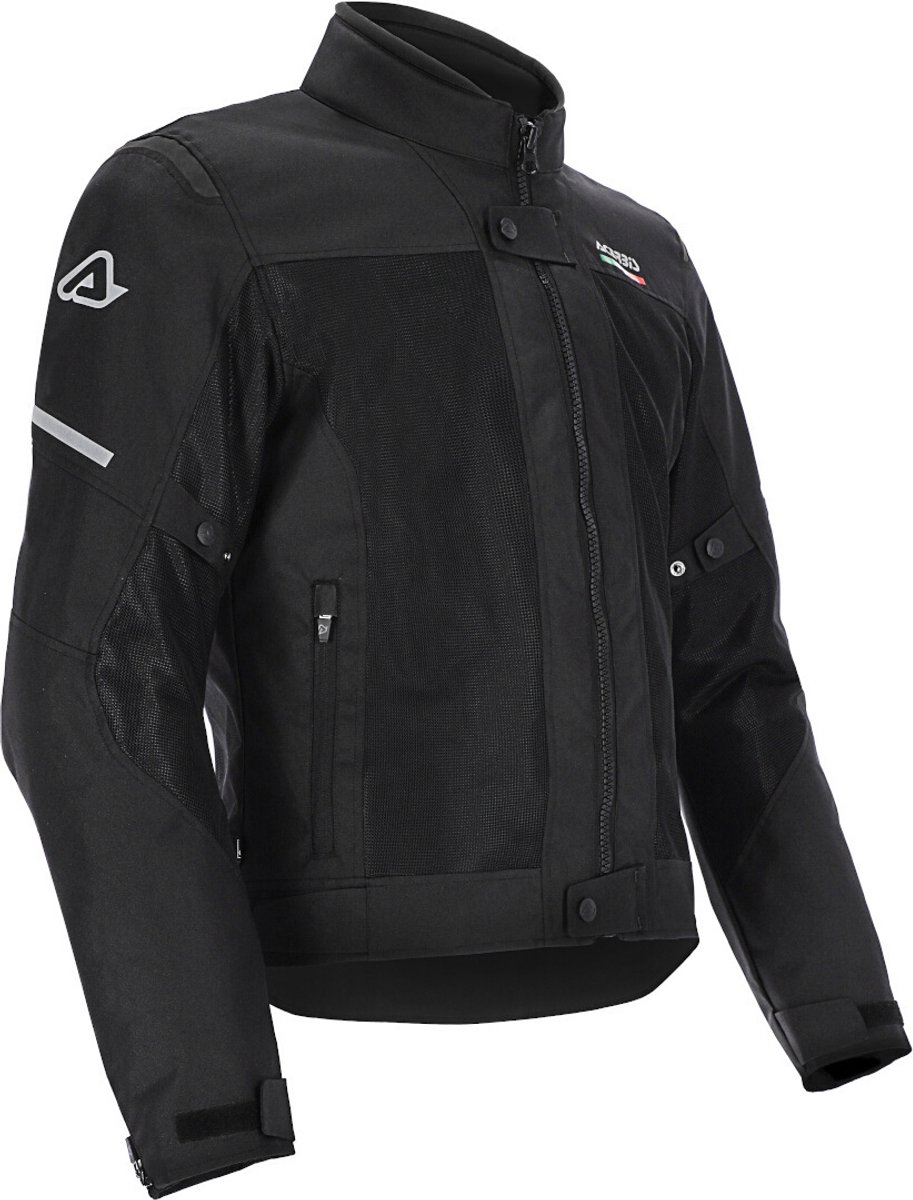Acerbis On Road Ruby Zwart Textiele Motorjas - Jas