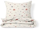 Petite Amélie Dekbedovertrekset – 120x150 cm – Flanel – Vehicles