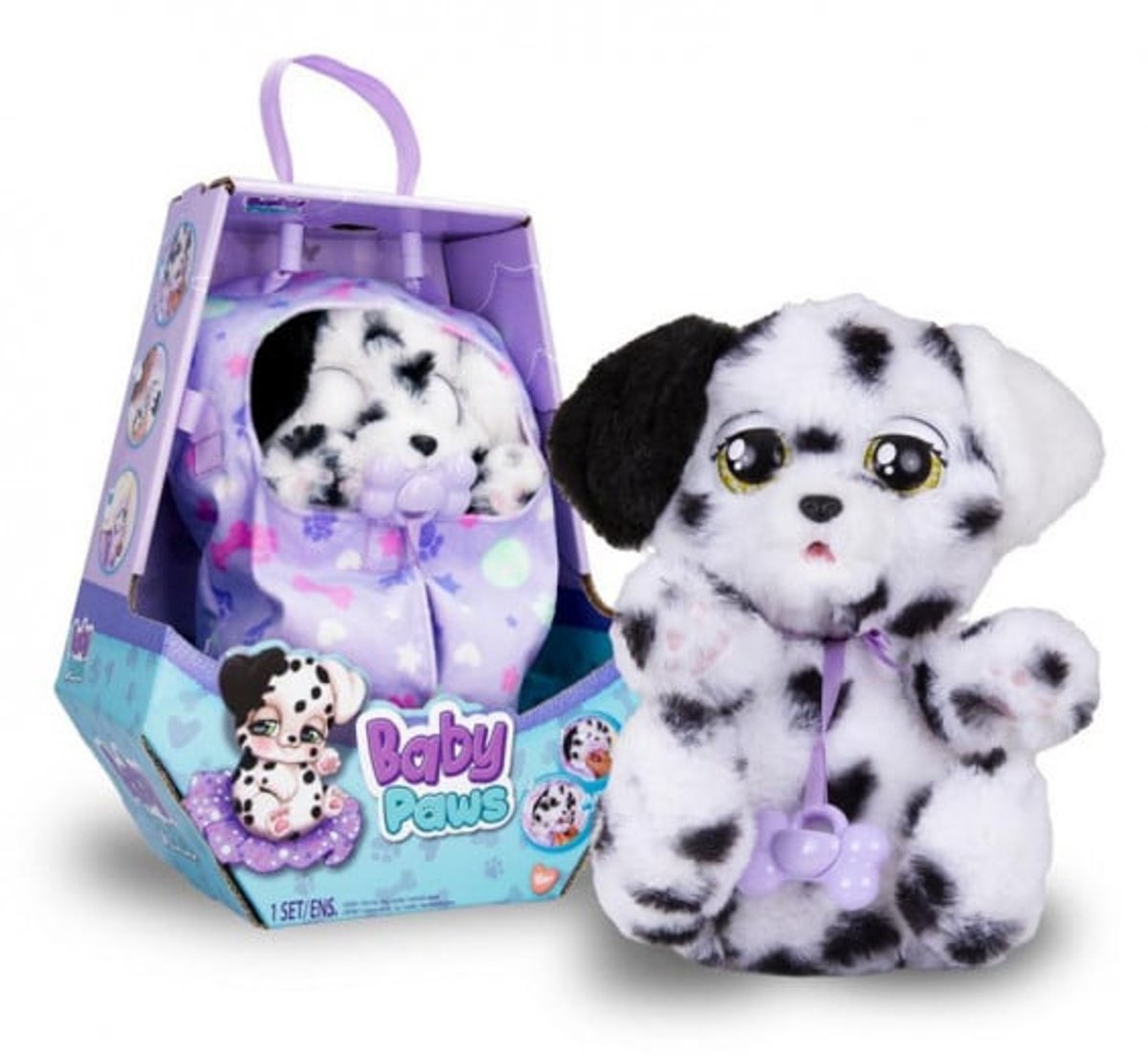 Baby Paws hondje Dalmatiër - Interactieve pluchen knuffel — afbeelding 12