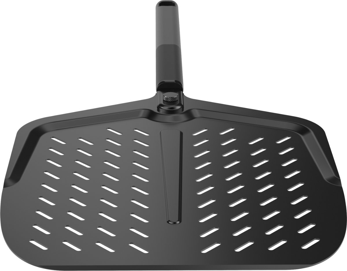 Witt Soft Grip pelle à pizza perforée - 14 inch - Noir
