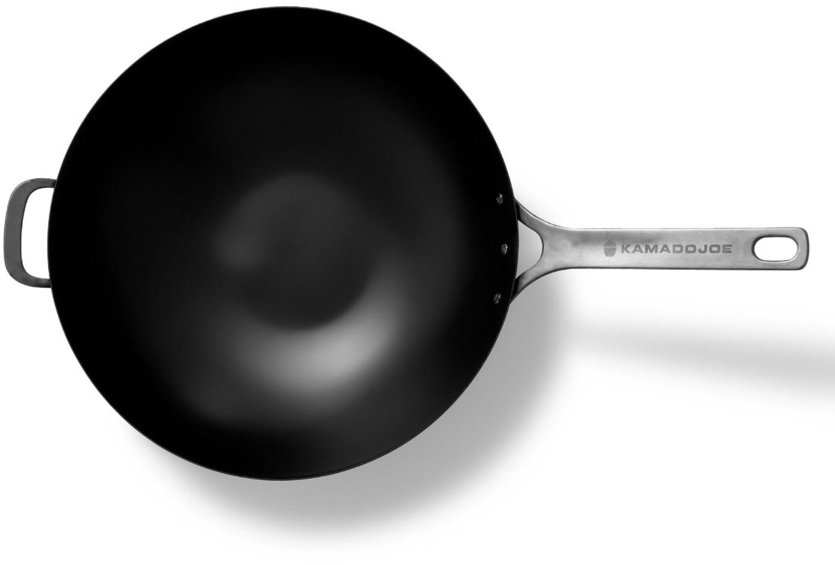 Kamado Joe Wok en acier au carbone - Pour wok authentique sur BBQ kamado