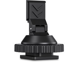 Adaptateur Cold Shoe et support micro pour appareil photo - Fixation griffe porte-accessoire avec filetage trépied 1/4-20 - Accessoire pratique pour appareil photo DJI Mic MINI